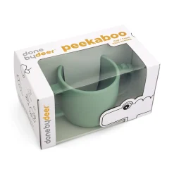 Peekaboo 2-handle cup - Croco - Green