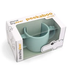 Peekaboo 2-handle cup - Croco - Blue