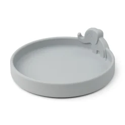 Peekaboo plate - Elphee - Grey