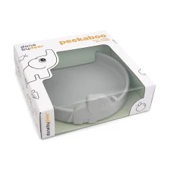 Peekaboo plate - Elphee - Grey