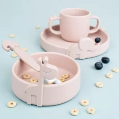 Peekaboo plate - Elphee - Powder