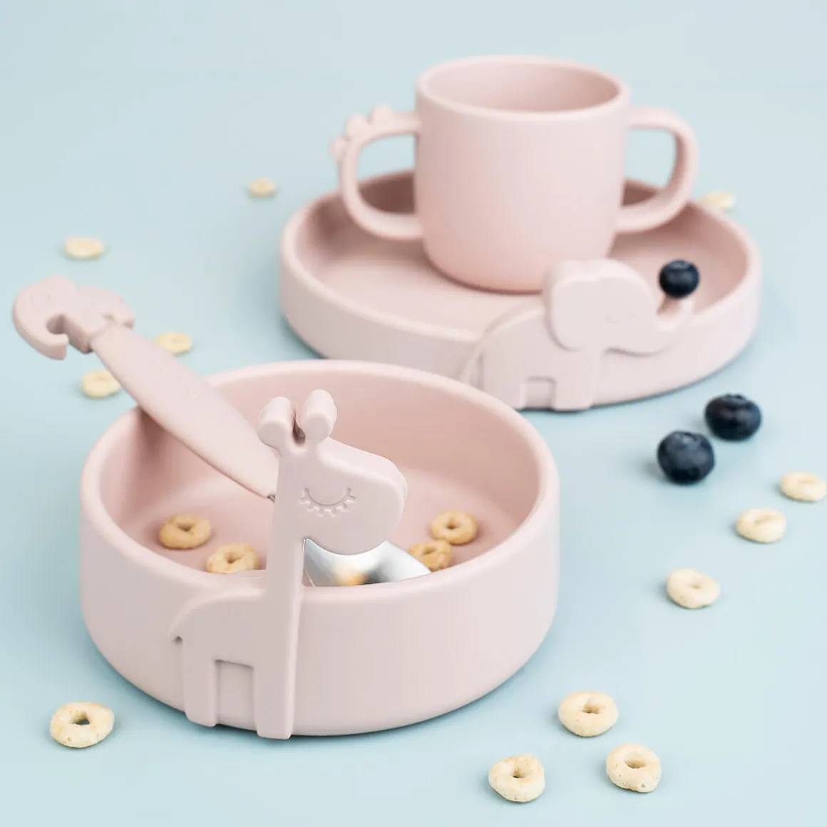 Peekaboo plate - Elphee - Powder