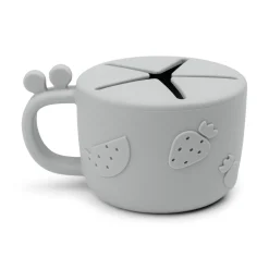 Peekaboo snack cup - Raffi - Grey