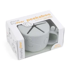 Peekaboo snack cup - Raffi - Grey