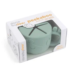 Peekaboo snack cup - Raffi - Green