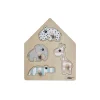 Peg puzzle - Deer friends - Colour mix