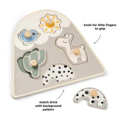 Peg puzzle - Lalee - Sand