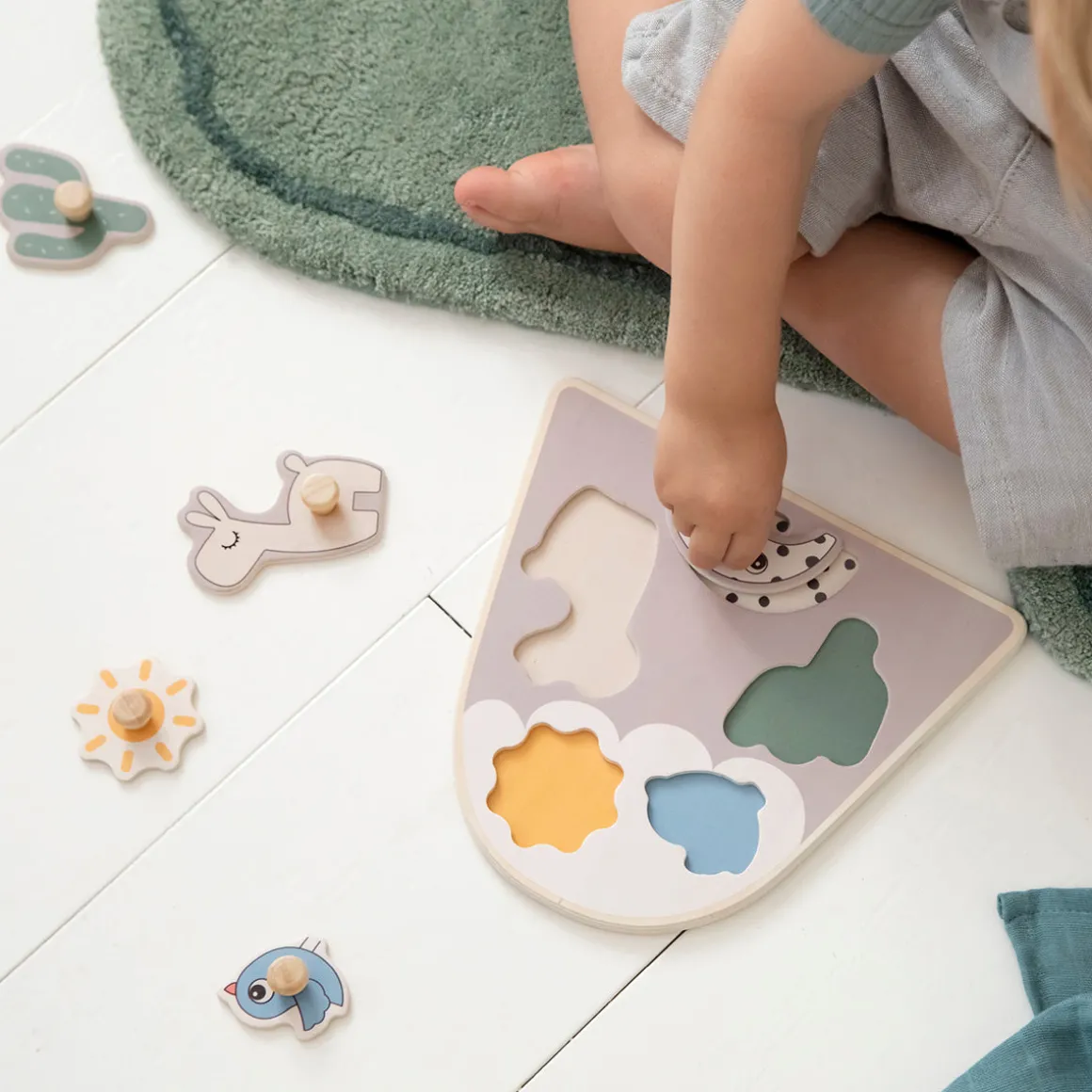Peg puzzle - Lalee - Sand