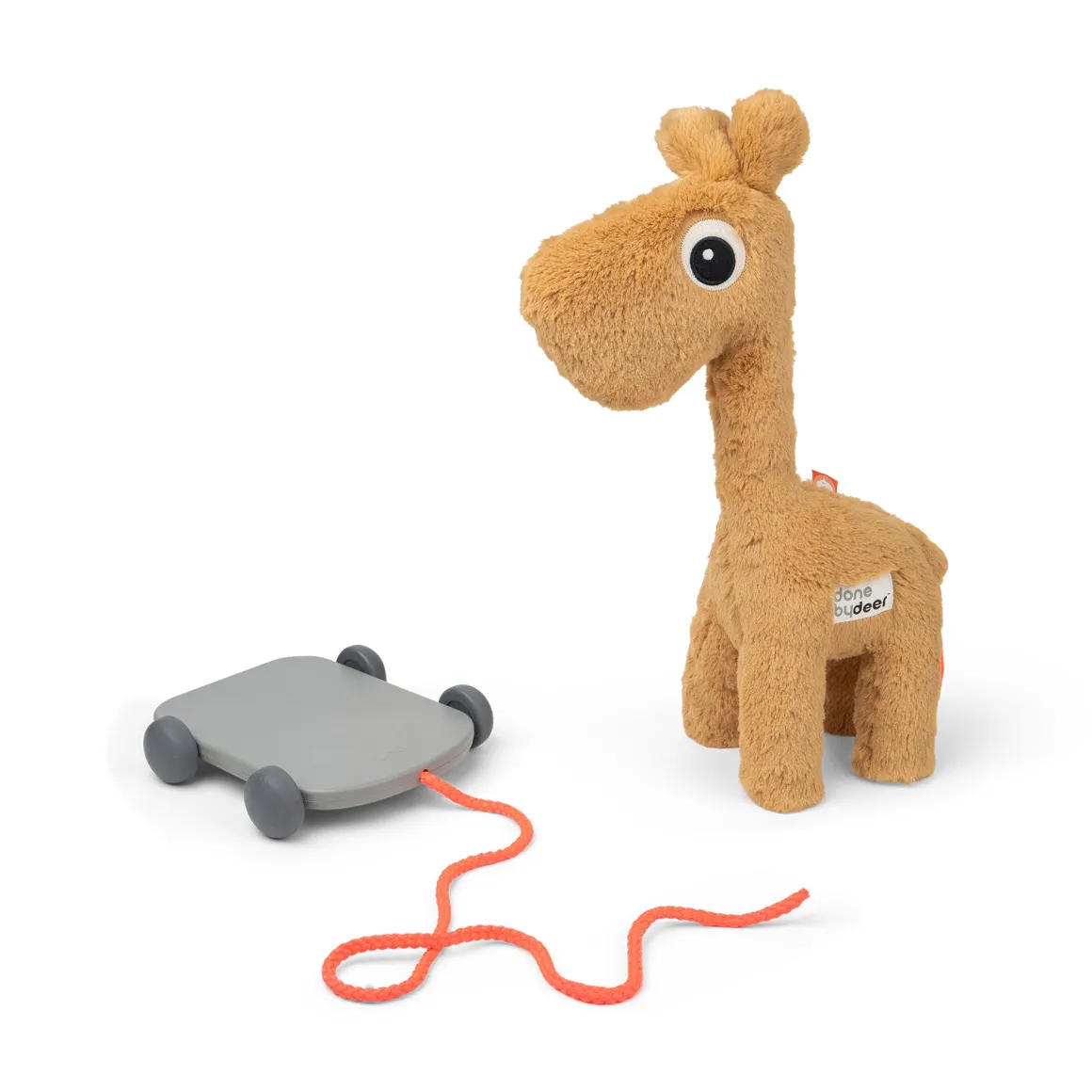 Pull along 2-in-1 toy - Raffi - Mustard