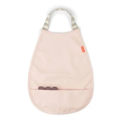 Pull-over bib - Croco - Powder