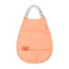Pull-over bib - Raffi - Coral