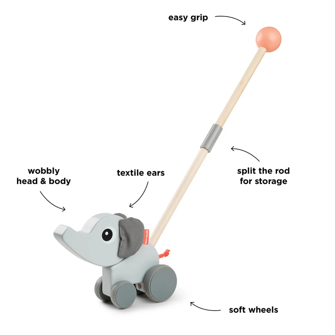 Push along - Elphee - Grey