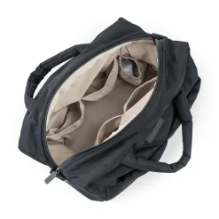 Quilted changing bag - Black