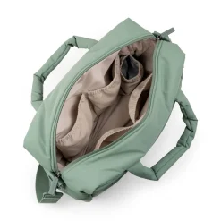 Quilted changing bag - Green