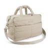 Quilted changing bag - Sand