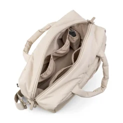 Quilted changing bag - Sand