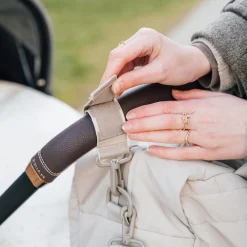 Quilted changing bag - Sand
