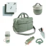 Quilted changing bag bundle - Green