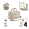 Quilted changing bag bundle - Sand