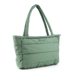 Quilted changing tote bag - Green