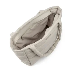 Quilted changing tote bag - Sand