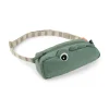 Quilted cross-over kids bag - Croco - Green