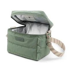 Quilted insulation bag - Croco - Green
