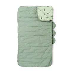 Quilted kids slumber bag - Croco - Green