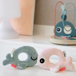 Ring rattle - Wally - Blue