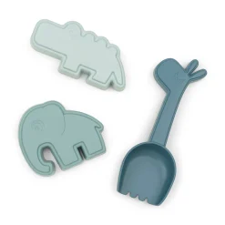 Sand play set 3 pcs - Deer friends - Blue