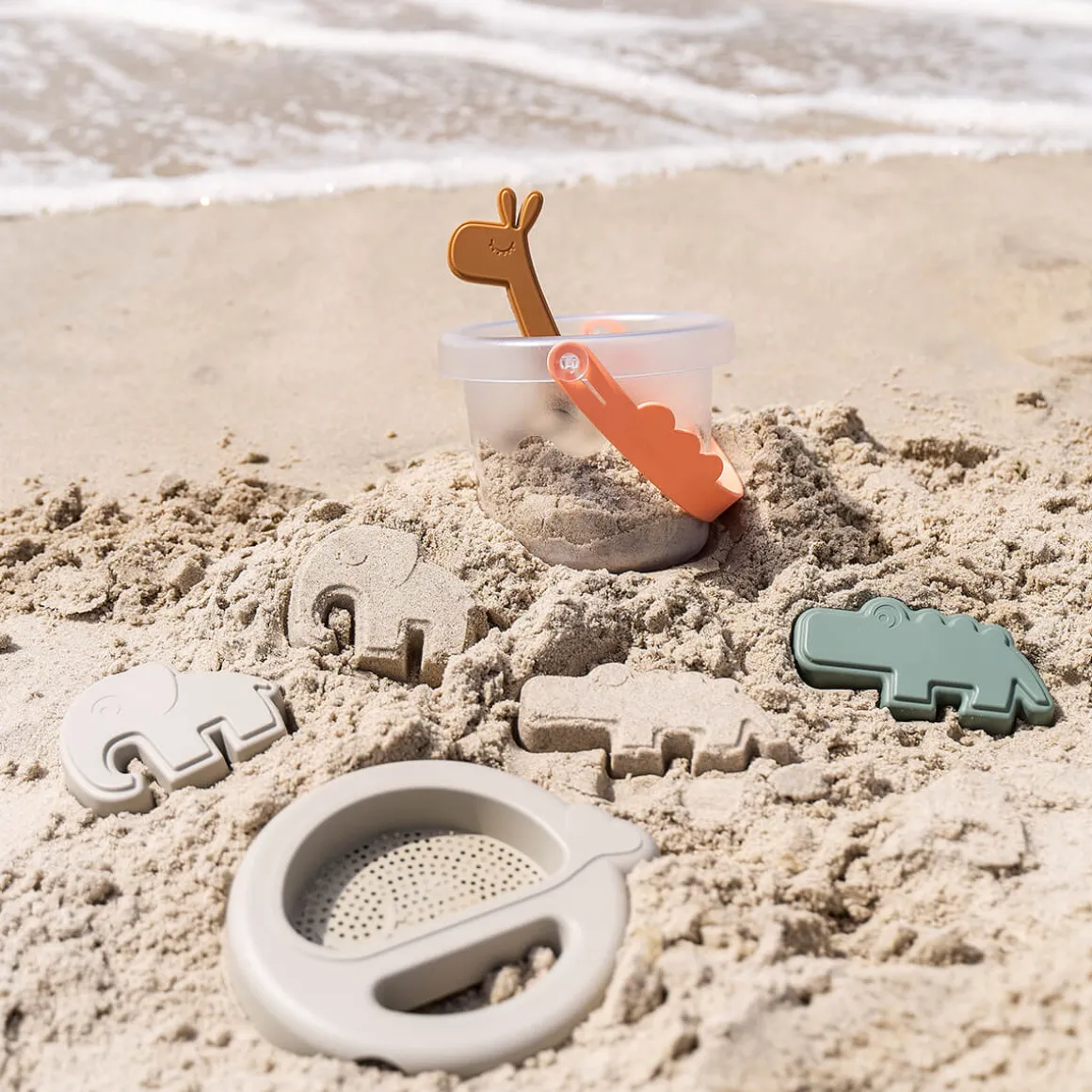 Sand play set 5 pcs - Deer friends - Sand mix