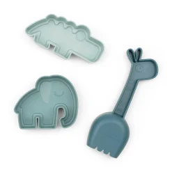 Sand play set 3 pcs - Deer friends - Blue
