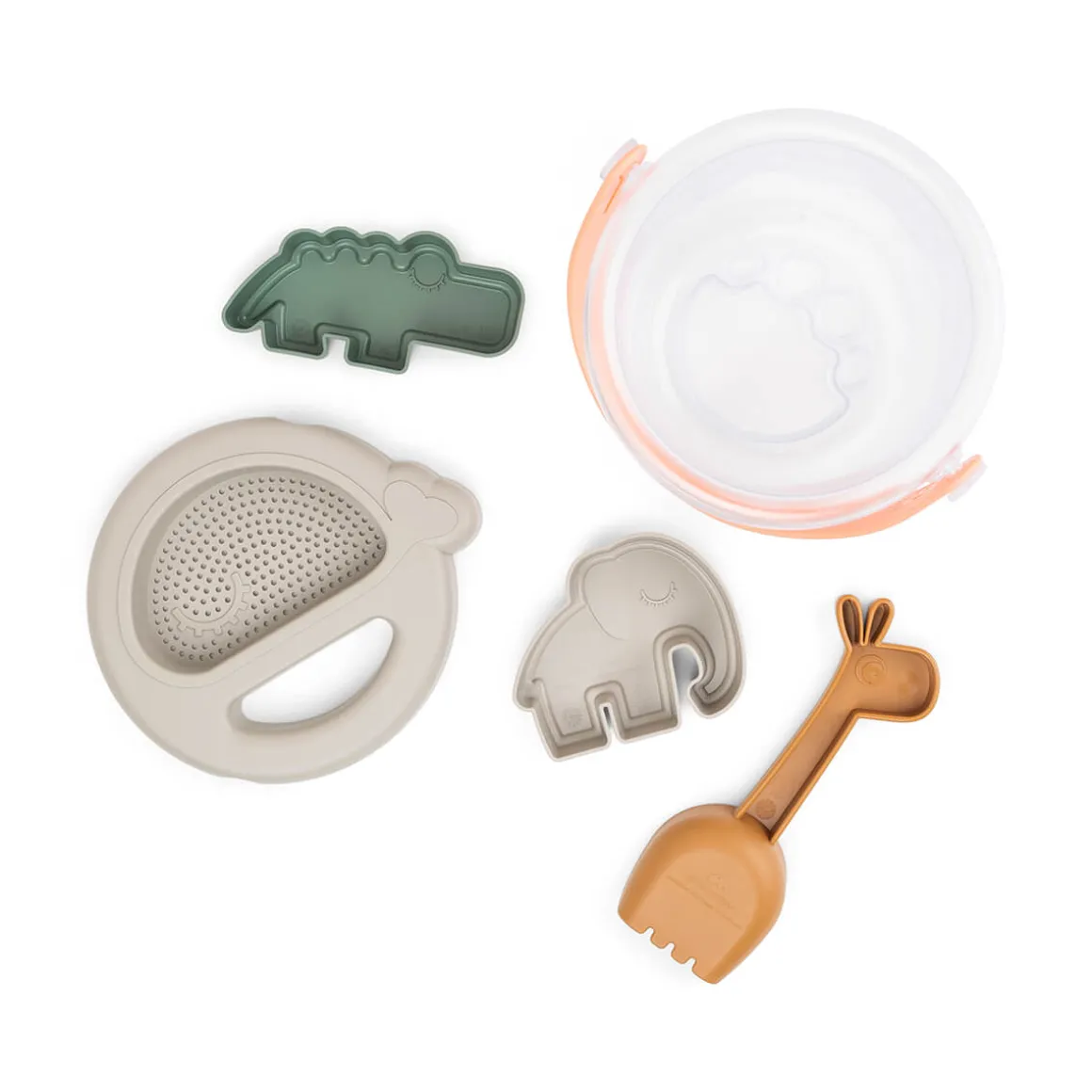 Sand play set 5 pcs - Deer friends - Sand mix