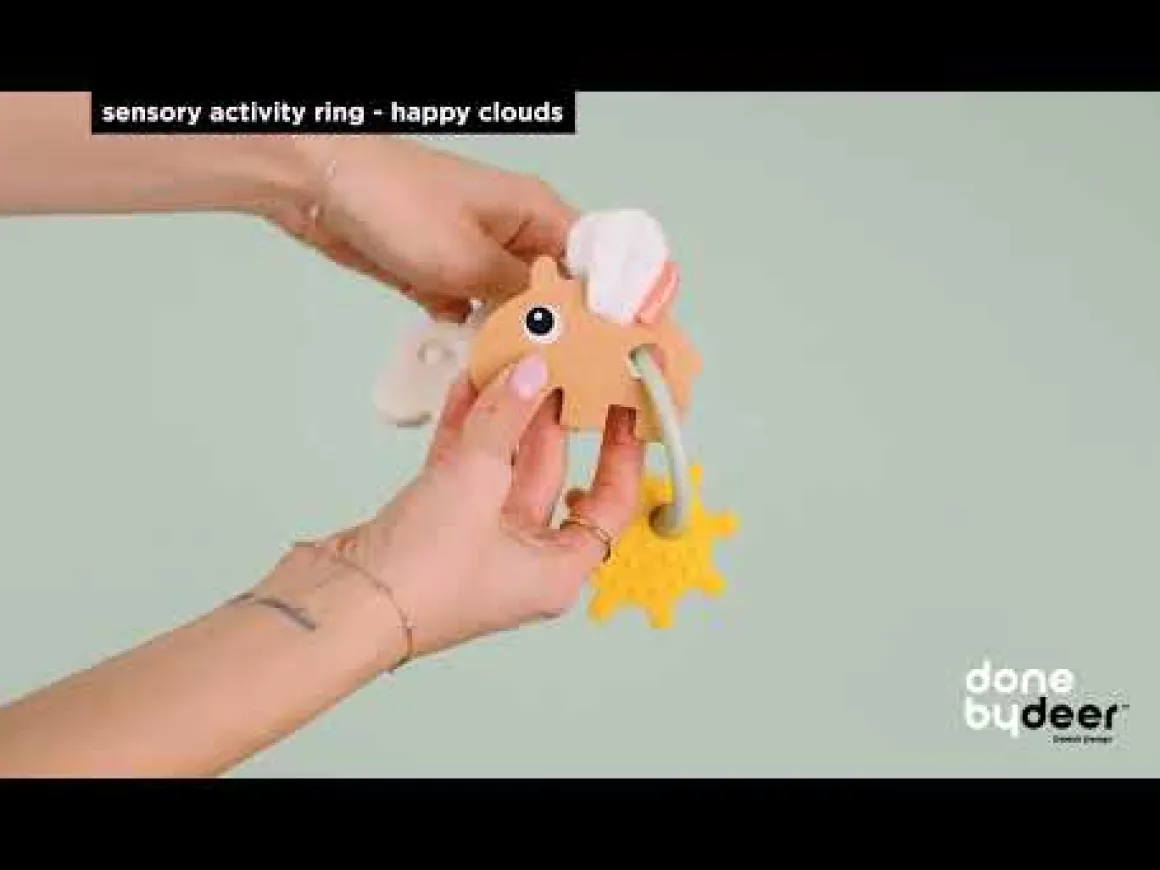 Sensory activity ring - Happy clouds - Colour mix