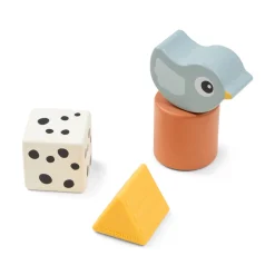 Sensory block set 4 pcs - Birdee - Colour mix