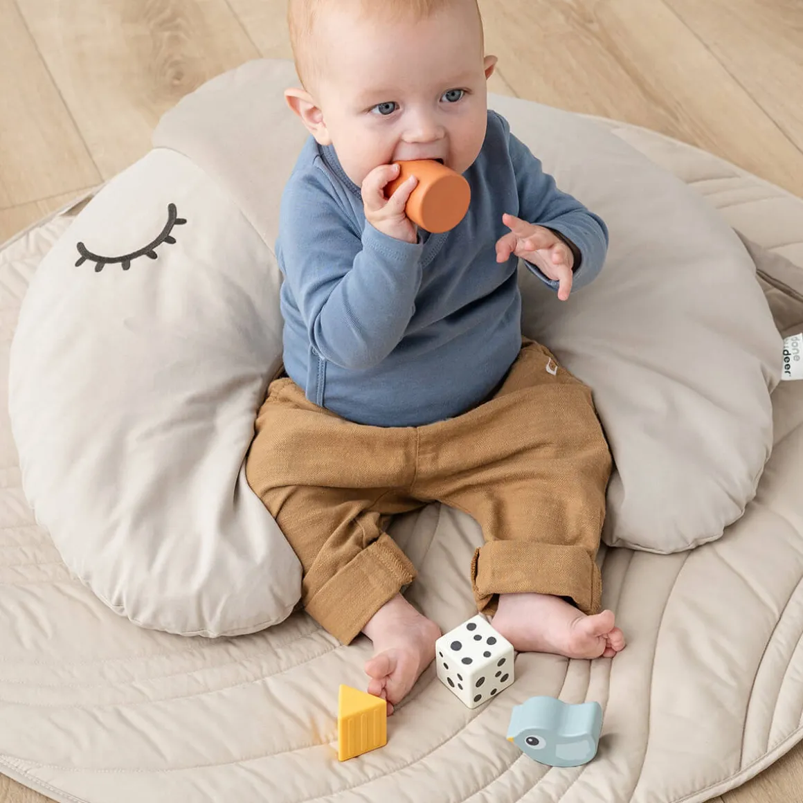 Sensory block set 4 pcs - Birdee - Colour mix