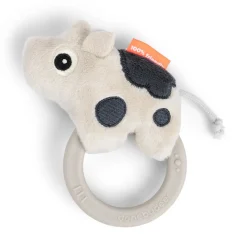 Sensory rattle w/teether - Dotti - Sand