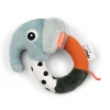 Sensory ring rattle - Elphee - Blue