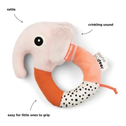 Sensory ring rattle - Elphee - Powder