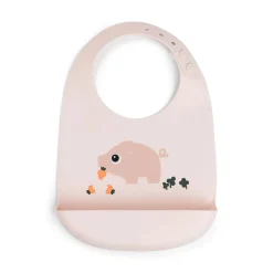 Silicone bib - Pigee - Powder