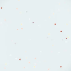 Silicone dinner set - Confetti - Blue