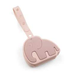 Silicone pacifier pouch - Elphee - Powder