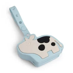 Silicone pacifier pouch - Dotti - Blue