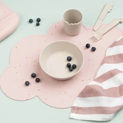 Silicone placemat - Confetti - Powder