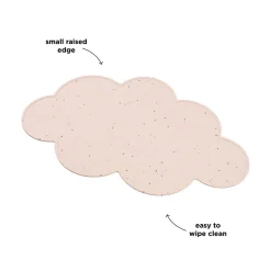 Silicone placemat - Confetti - Powder