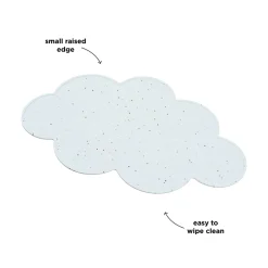 Silicone placemat - Confetti - Blue