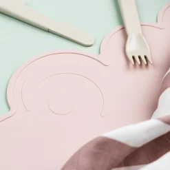 Silicone placemat - Croco - Powder