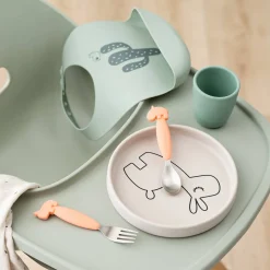 Silicone plate - Lalee - Sand