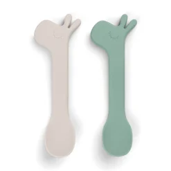 Silicone spoon 2-pack - Lalee - Green