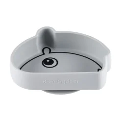 Silicone Stick & Stay bowl - Ozzo - Grey